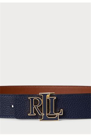 Rev Lrl 30-Belt-Medium-Fl Grn Pb/Ntrl Sm LAUREN RALPH LAUREN | Cintura | 412P04417001
